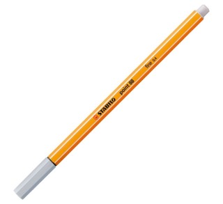 rotulador stabilo point 88 0.4mm gris