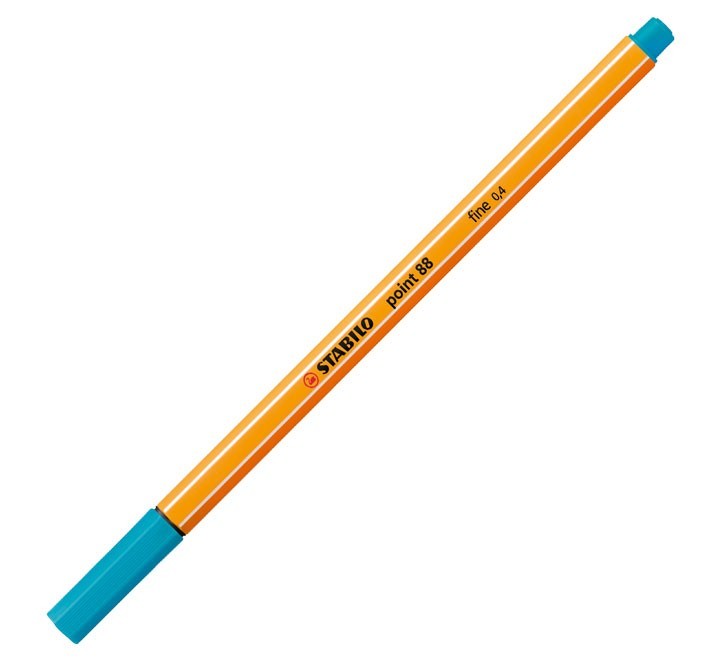 rotulador stabilo point 88 0.4mm azul claro 88/31