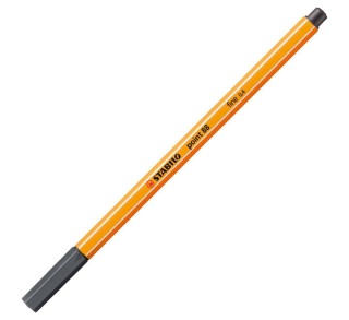 rotulador stabilo point 88 0.4mm gris int. 88/97