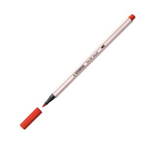 rotulador stabilo pen 68 brush 48 carmin