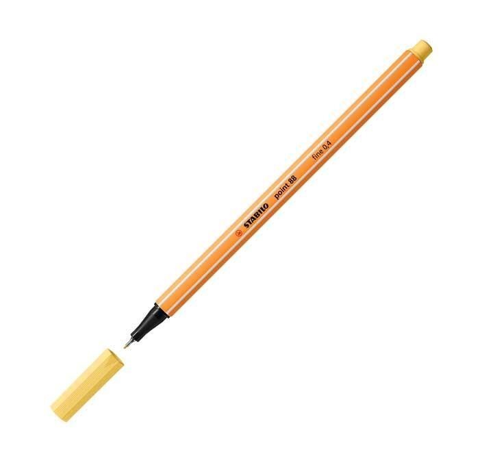 rotulador stabilo point 88 0.4mm amari cl 88/23