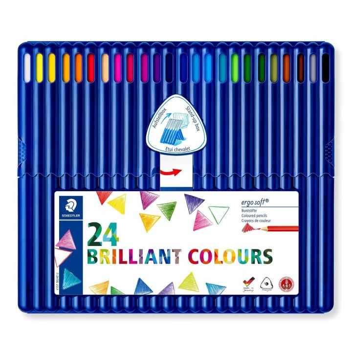 (obsoleto) est.24 lapices staedtler ergosoft