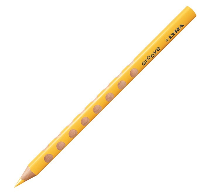 c.12 lapices lyra groove 3810007 amarillo
