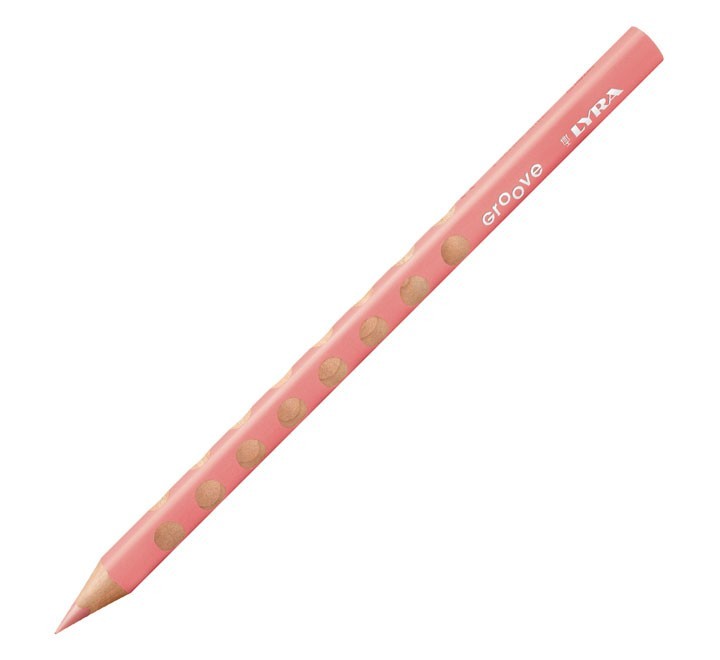 c.12 lapices lyra groove 3810029 rosa