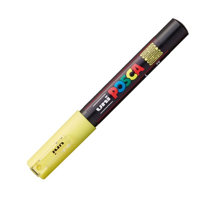 rotulador uni-ball posca pc1m 0.7 amar sol