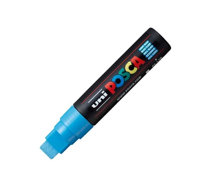 marcador uniball posca pc17k 15mm azul cl