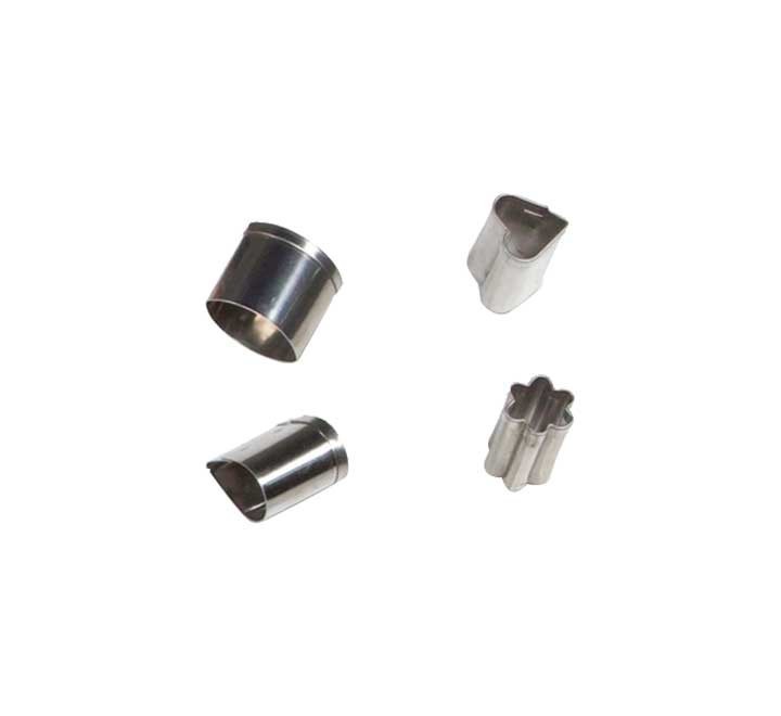 set 12 cortadores metal das formas stdo