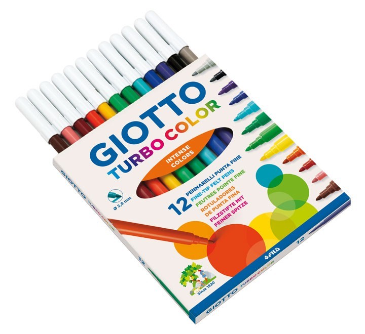 est. 12 rotulad. giotto turbo color 416000
