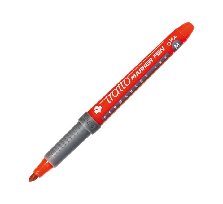 rotulador fila tratto marker 1mm rojo