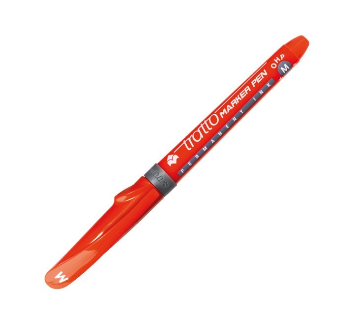 rotulador fila tratto marker 1mm rojo