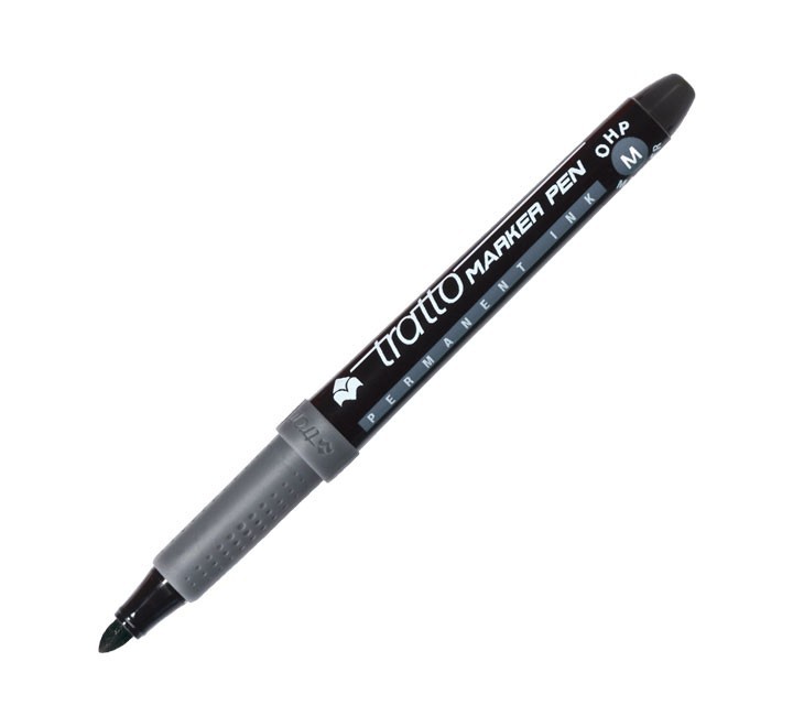 rotulador fila tratto marker 1mm negro
