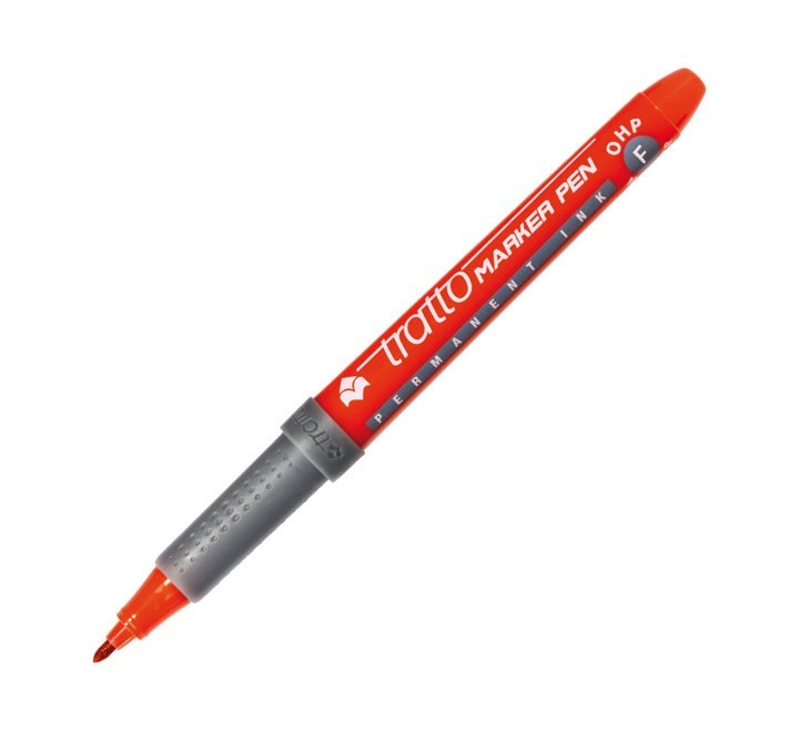 rotulador fila tratto marker 0.6mm rojo
