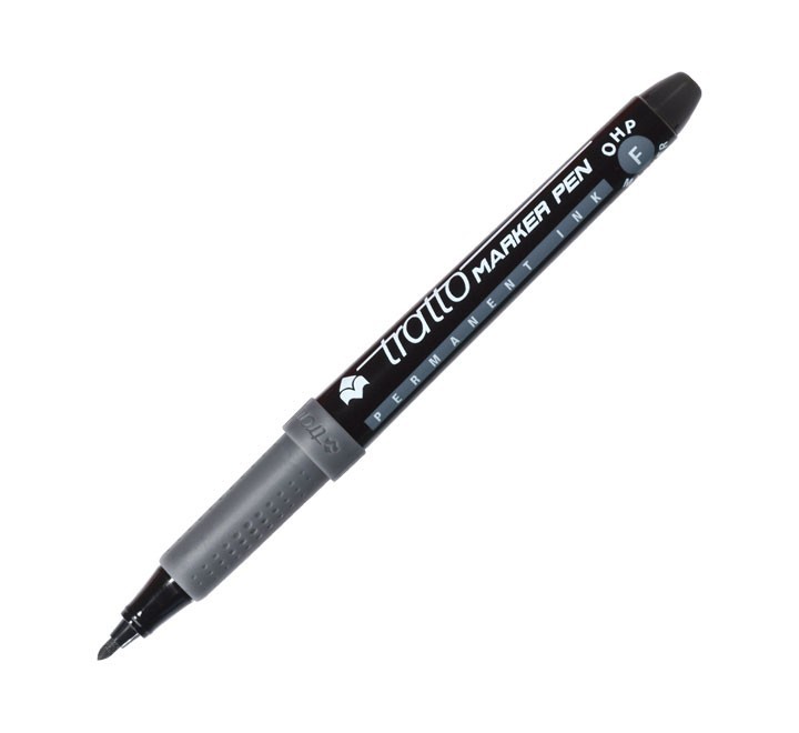 rotulador fila tratto marker 0.6mm negro