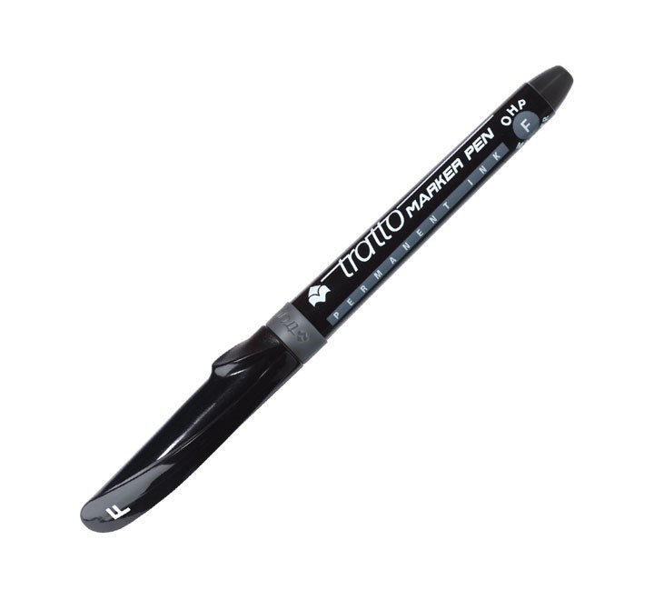 rotulador fila tratto marker 0.6mm negro