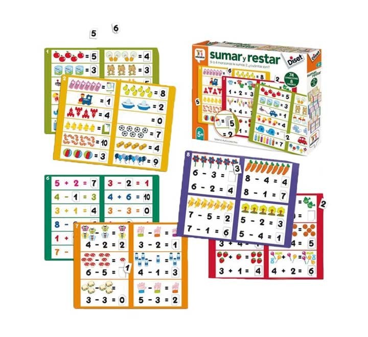 juego diset sumar y restar 68954