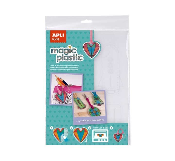 bl. 4h plastico magico apli transp. 15175