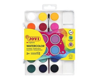 estuche 24 acuarelas jovi 800/24