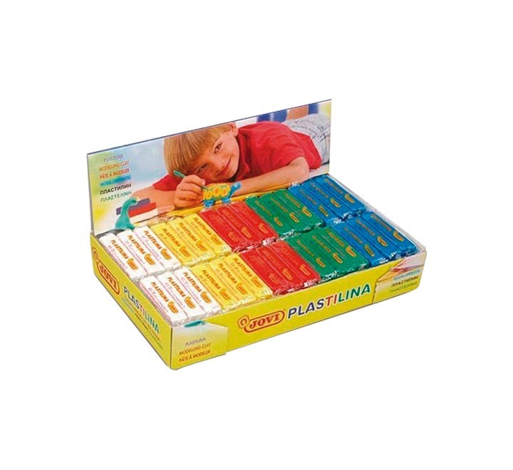 bandeja plastilina jovi 6px5col. 50g std 70b