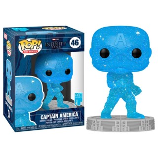 funko funko pop marvel infinity saga capitan america gema del espacio 57614