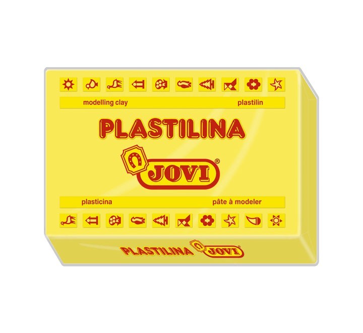 pastilla plastilina jovi 350g amarillo 7202