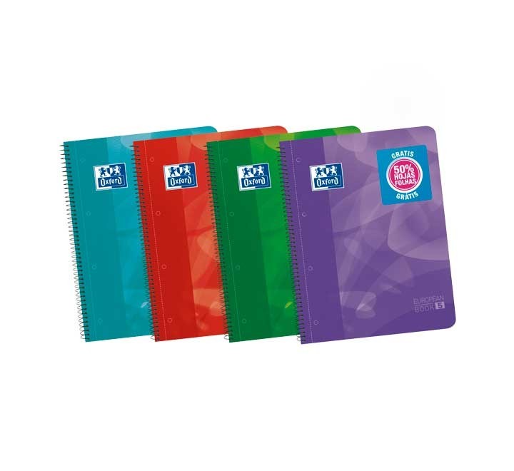 cuad oxford ebook 4 a4 5x5 120h lagoon vivos