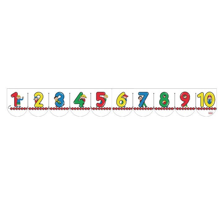 friso de numeros para pared henbea 830