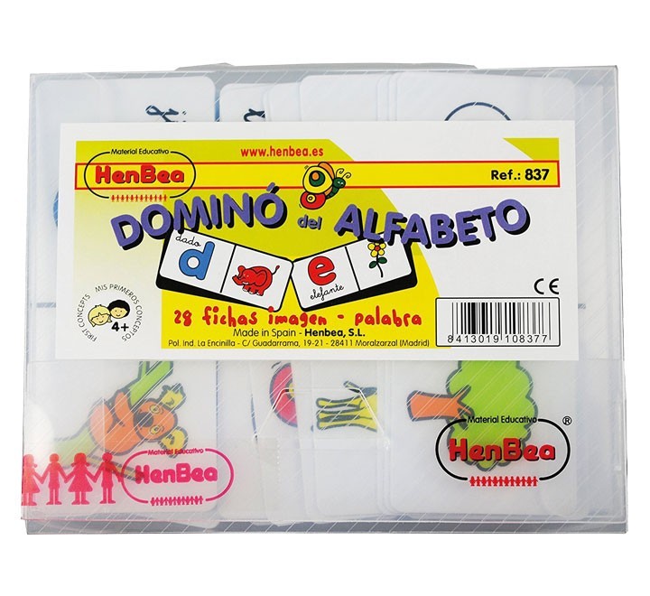 domino del alfabeto +4 anos henbea 837