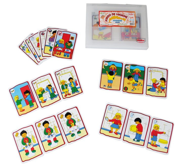 juego de higiene 24 tarjetas henbea 860