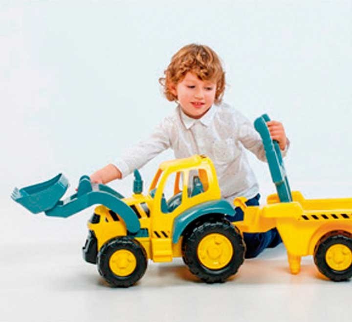 super tractor miniland c/remolque 45153