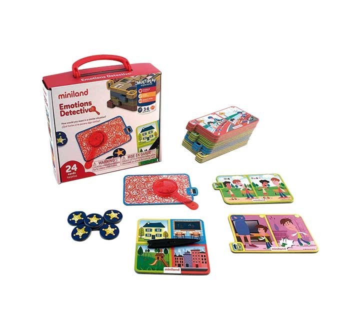 juego miniland detective emociones 45402
