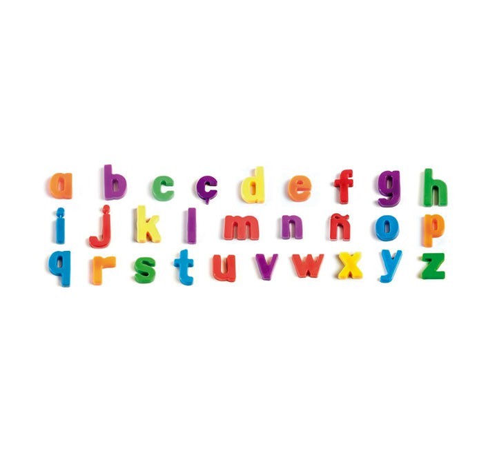 bote 154 pz. miniland letras magne. minusculas