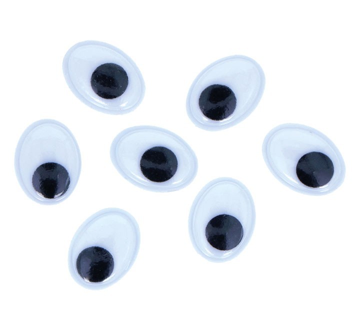 b. 50 ojos moviles adh. innspiro oval. 12x16mm neg