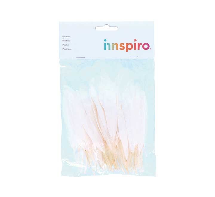 b. 60 plumas indio innspiro 25x140mm blanco