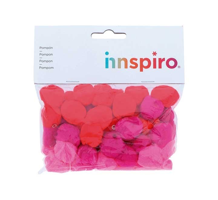 b. 50 pompon acr. innspiro c/tubo 25mm 3roj