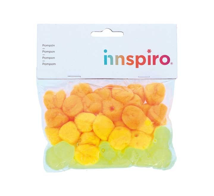 b. 50 pompon acr. innspiro c/tubo 25mm 3amar