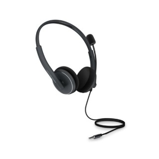auriculares energy sistem office 2 anthracite on-ear pc mac smartphone 3.5mmplug retractable