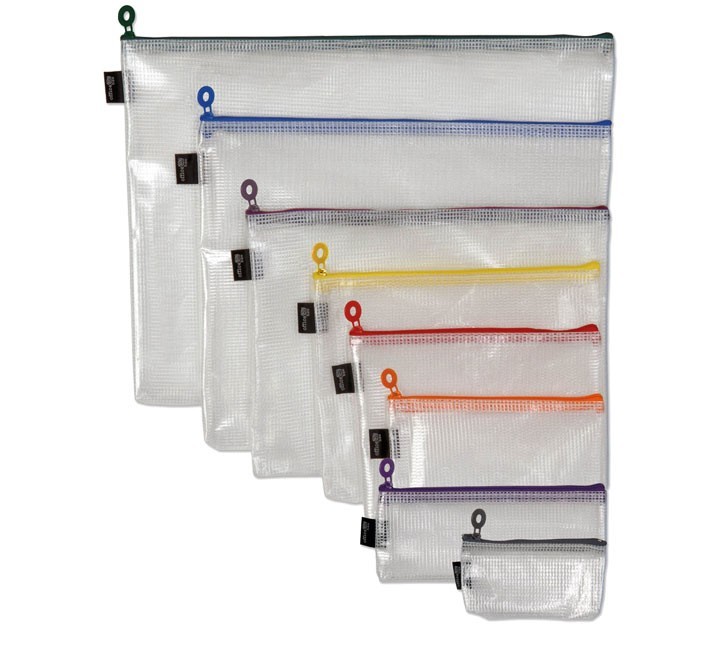 bolsa multiuso c/crem. b6-215x185mm rojo 34126