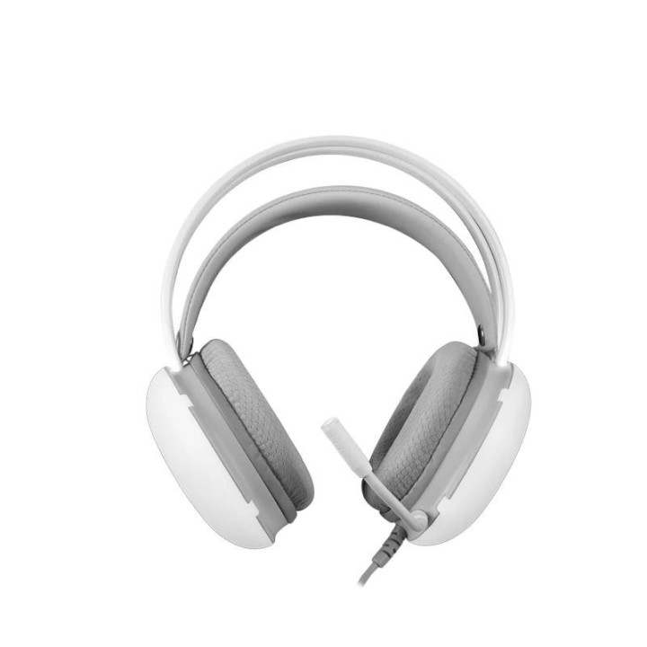 marsgaming auriculares mh-glow pc/ps4-5/xbox white