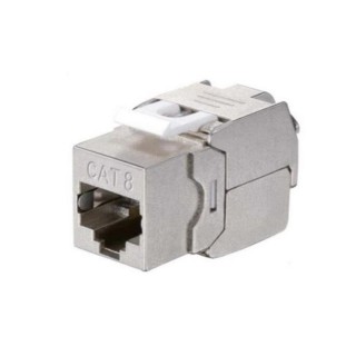 equip kit 8 uds equip conector hembra rj45 ftp cat 8.1 panel keystone