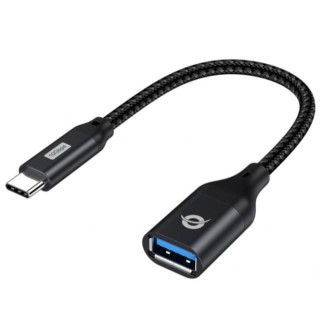 conceptronic adaptador usb tipo c a usb tipo a conceptronic 0.2m -  macho - hembra