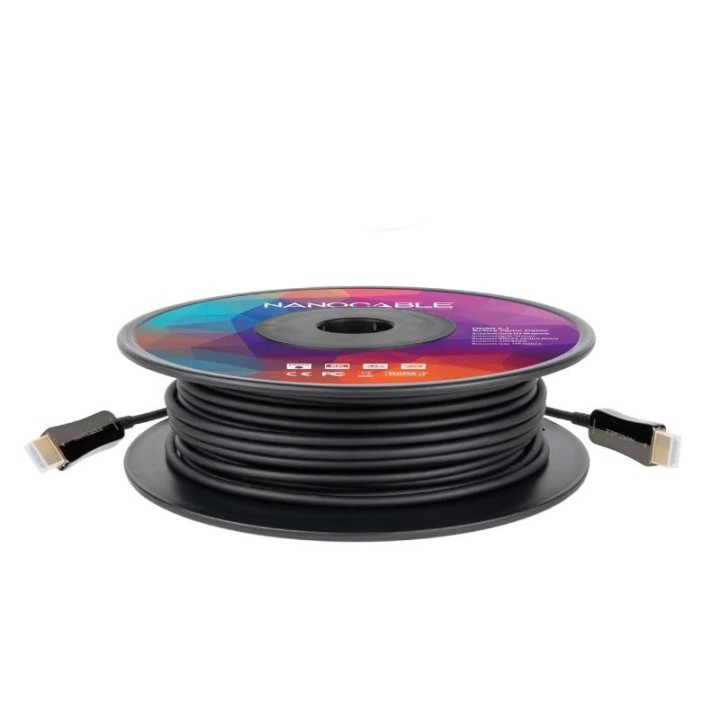 nanocable cable hdmi v2.1 aoc 8k@60hz 30 m