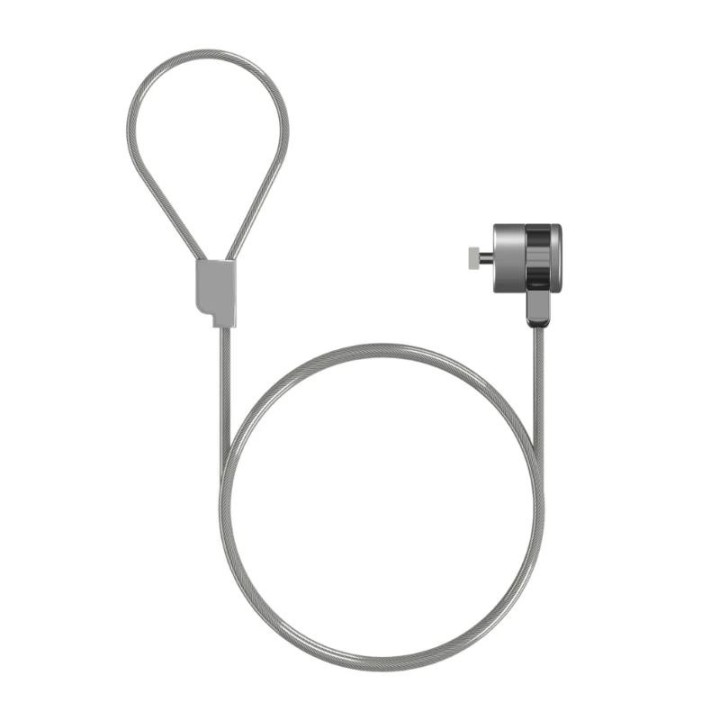 aisens cable seguridad  cerradura llave  1.5m