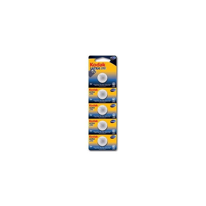 kodak blister pilas kodak boton litio ultra 2025 blister carton perforado -  5 pilas