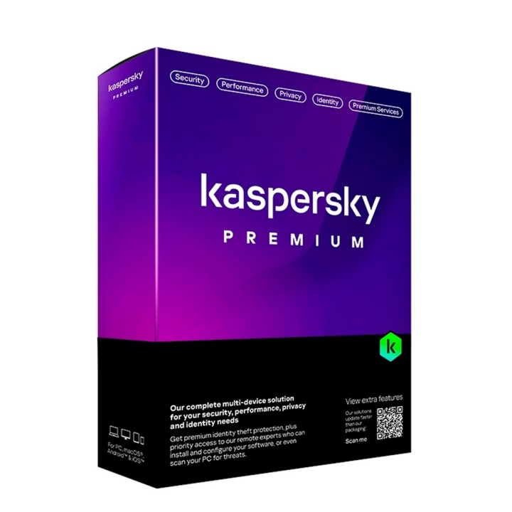 kaspersky antivirus kaspersky premium 5 dispositivos 1 a?o en caja