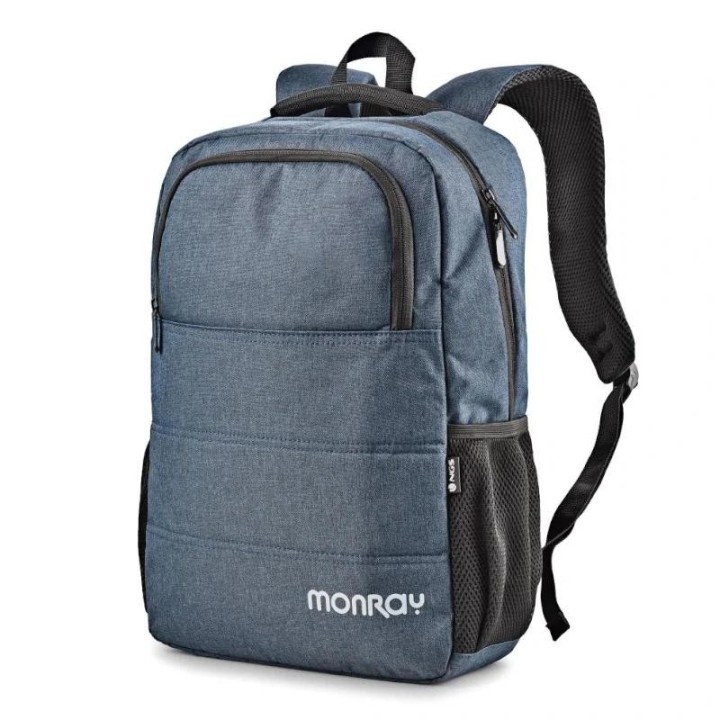 monray mochila  sackscharter 15,6 azul jaspeado