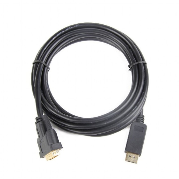 gembird adaptador displayport (m) a dvi (m) 1,8 mt
