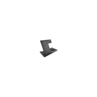 cargador aisens inalambrico usb-c 3 en 1 15w negro