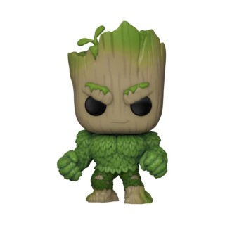 funko funko pop marvel: we are groot groot como hulk 81338